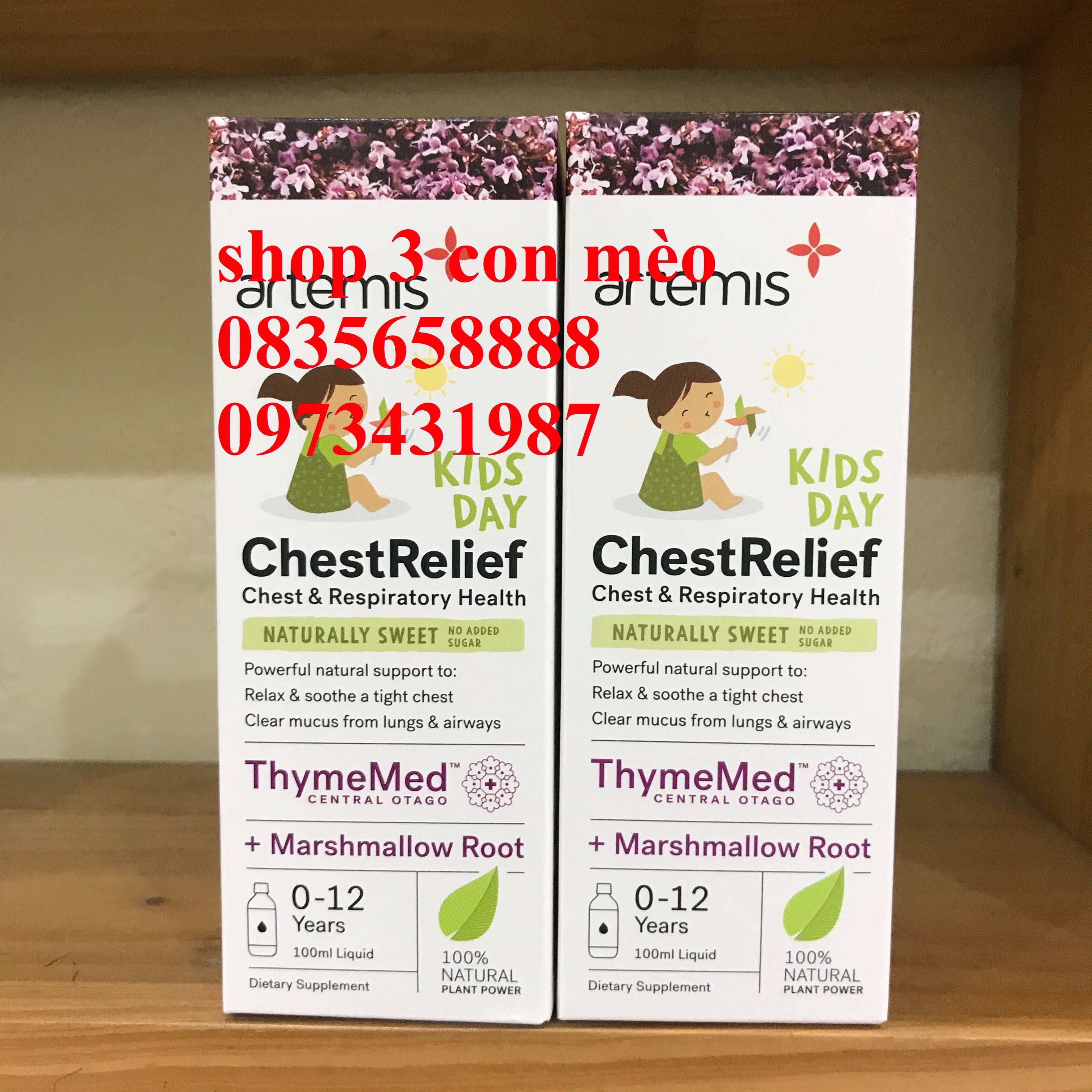 Siro Artemis Kids Chest Relief Day - Night