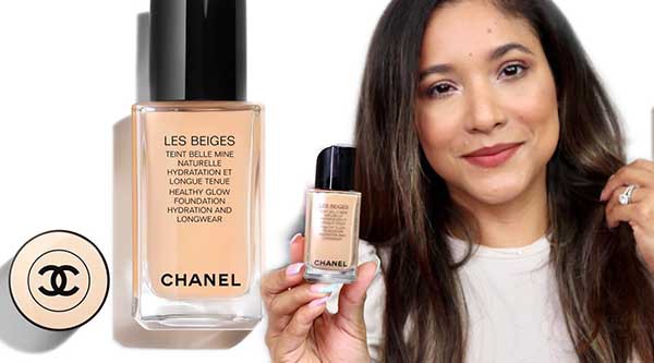 Chanel Les Beiges Healthy Glow Gel Touch Foundation N30 Review  Swatches   the beauty endeavor
