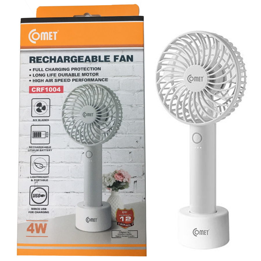Quạt cầm tay comet crf1004