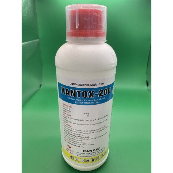 Thuốc diệt ruồi, muỗi, kiến, gián hantox200
