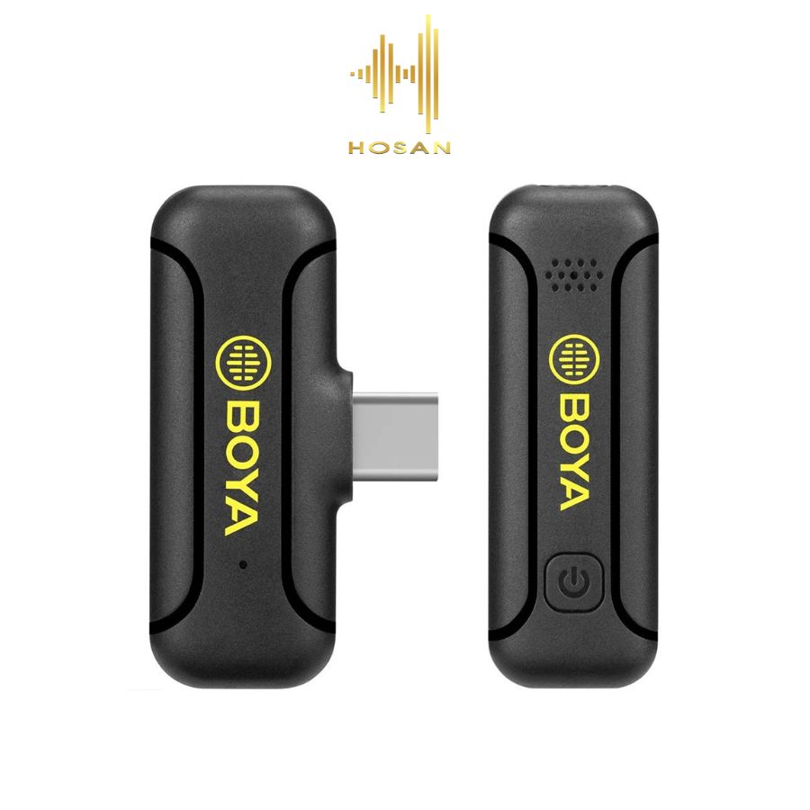 Microphone thu âm không dây Boya BY-WM3T2-U1 - Thiết bị ghi âm công nghệ 2.4GHz cổng kết nối Type-C