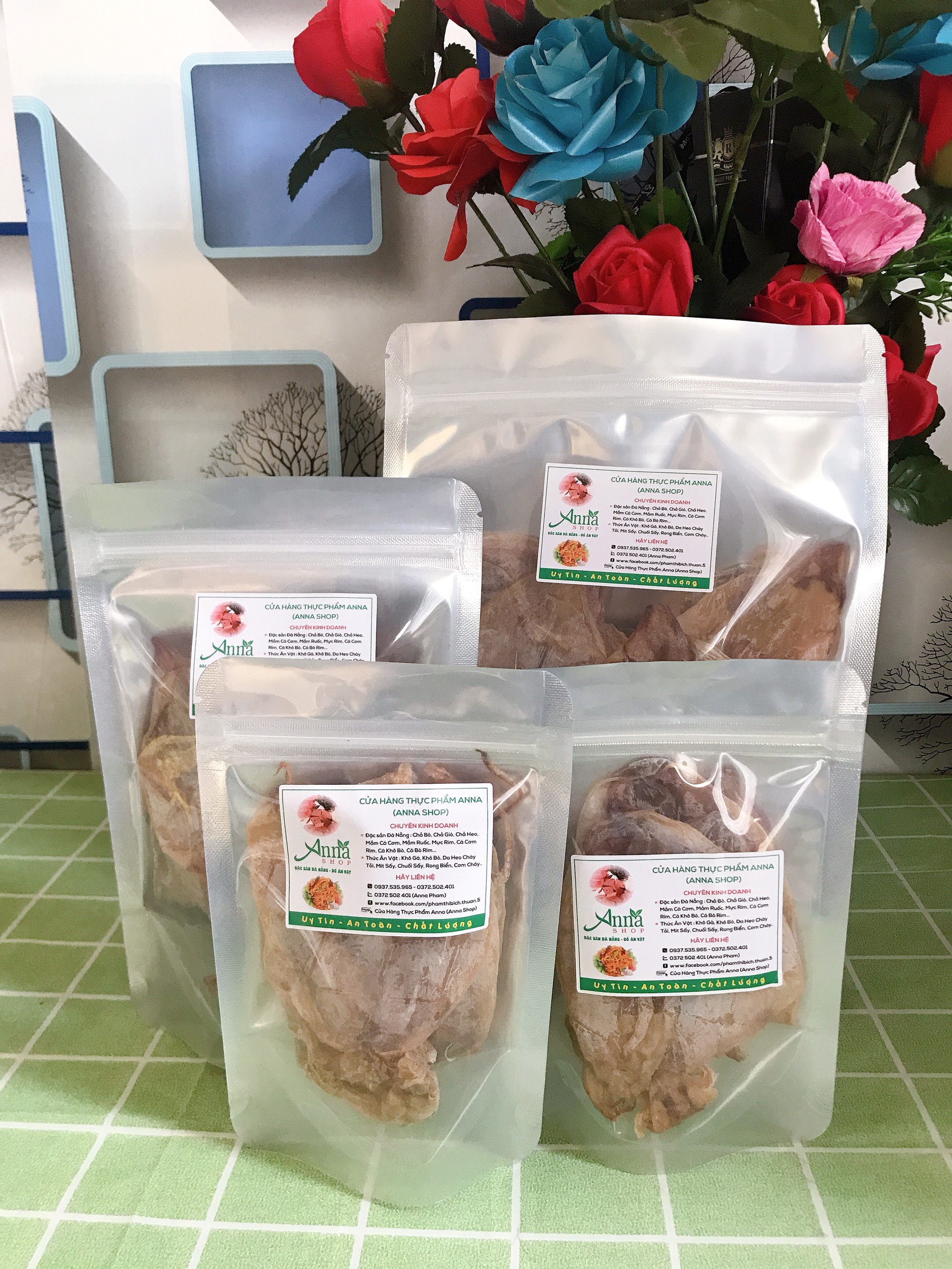 {GÍA SIÊU RẺ} 400GR KHÔ MỰC CON Thực Phẩm Anna