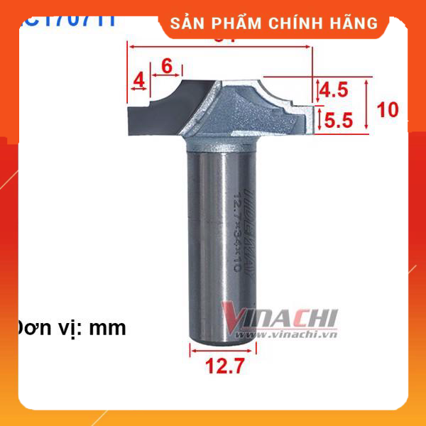 Mũi huỳnh ván tideway lc170711