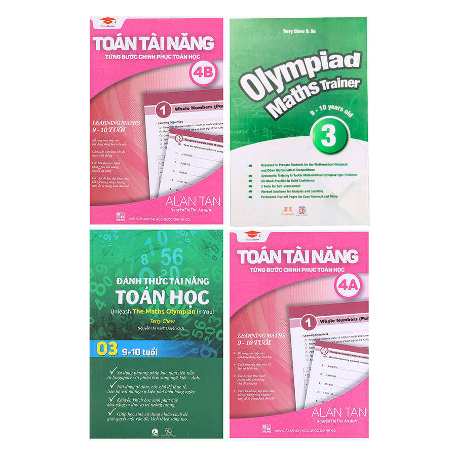 Sách giáo trình toán lớp 4 - á châu books