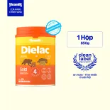 Sữa bột Vinamilk Dielac Gold 4 - Hộp thiếc 850g (cho trẻ từ 2- 6 tuổi) - Sữa công thức hỗ trợ phát triển trí não của bé, tăng cân, chiều cao