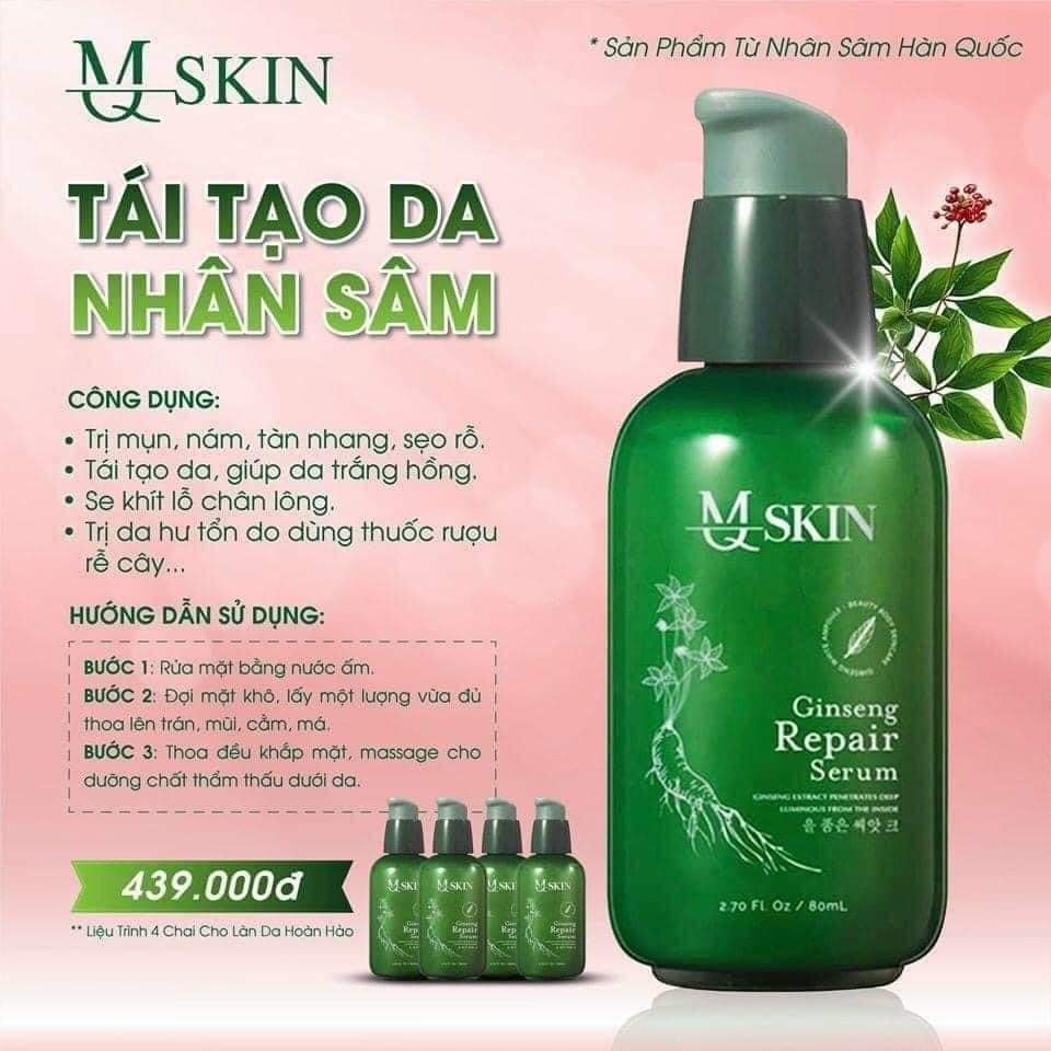 Serum Thay Da nhân sâm MQ skin