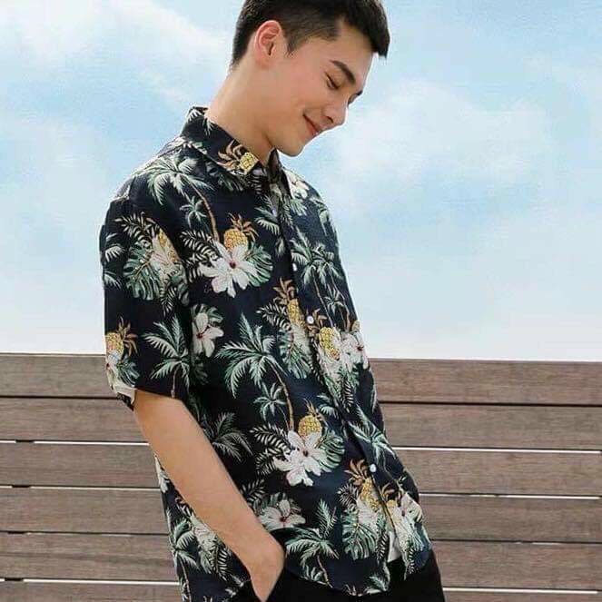 ÁO SƠ MI HAWAIL BIỂN