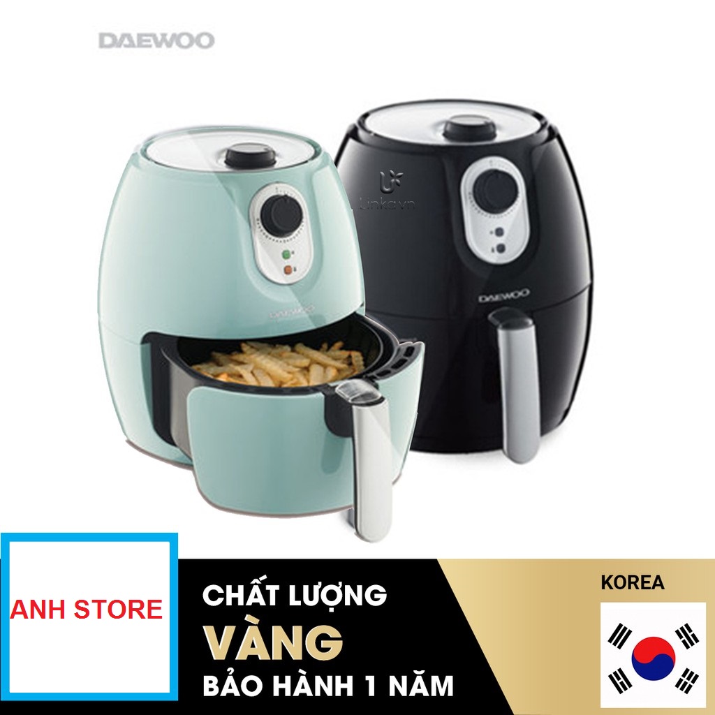 Nồi chiên không dầu daewoo def-d2600- hàng nhập khẩu hàn quốc.