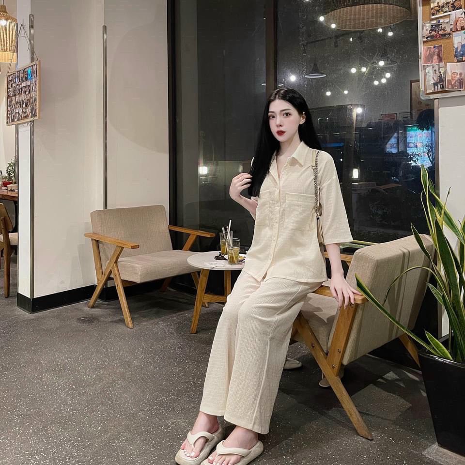 Set tay lỡ quần dài đũi bigsize 60-100kg