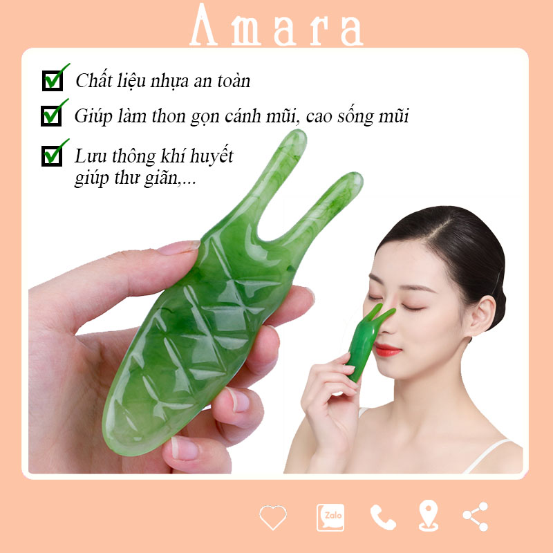 Dụng cụ massage mũi và mặt giúp thon gọn nâng cao sống mũi tự nhiên