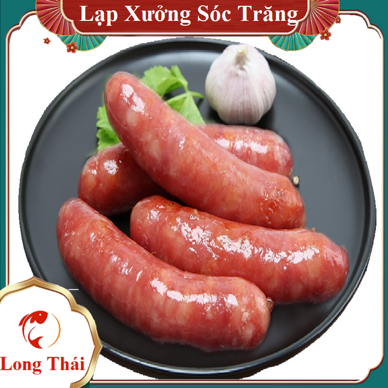 1kg lạp xưởng thịt nhiều đặc sản Sóc Trăng - Long Thái