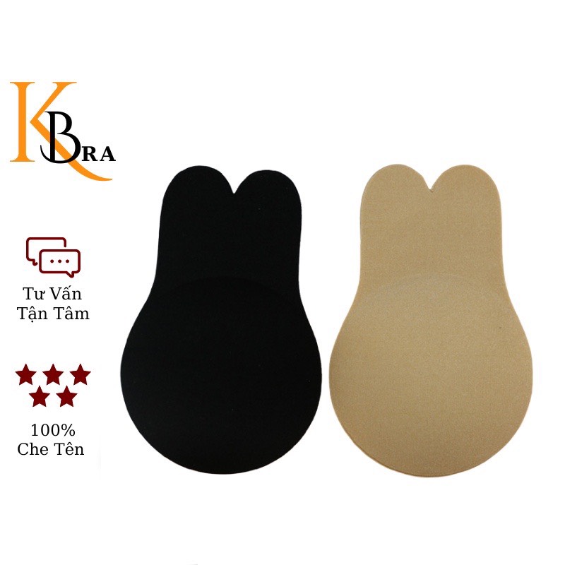 Áo dán ngực silicon miếng dán ti silicon chống xệ tai thỏ 0950