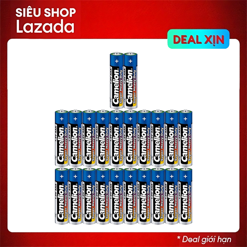 22 pin AAA 1.5V Camelion R03P - Pin đũa, không sạc, điện áp 1.5V