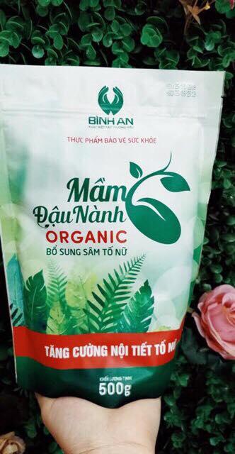 K lợi nhuận Mầm Organic Linh spa 500g, date mới, cam kết chuẩn