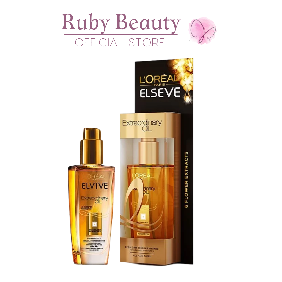 Dầu Dưỡng Tóc Từ Tinh Dầu Hoa L'Oreal Elseve Extraordinary Oil 100ml