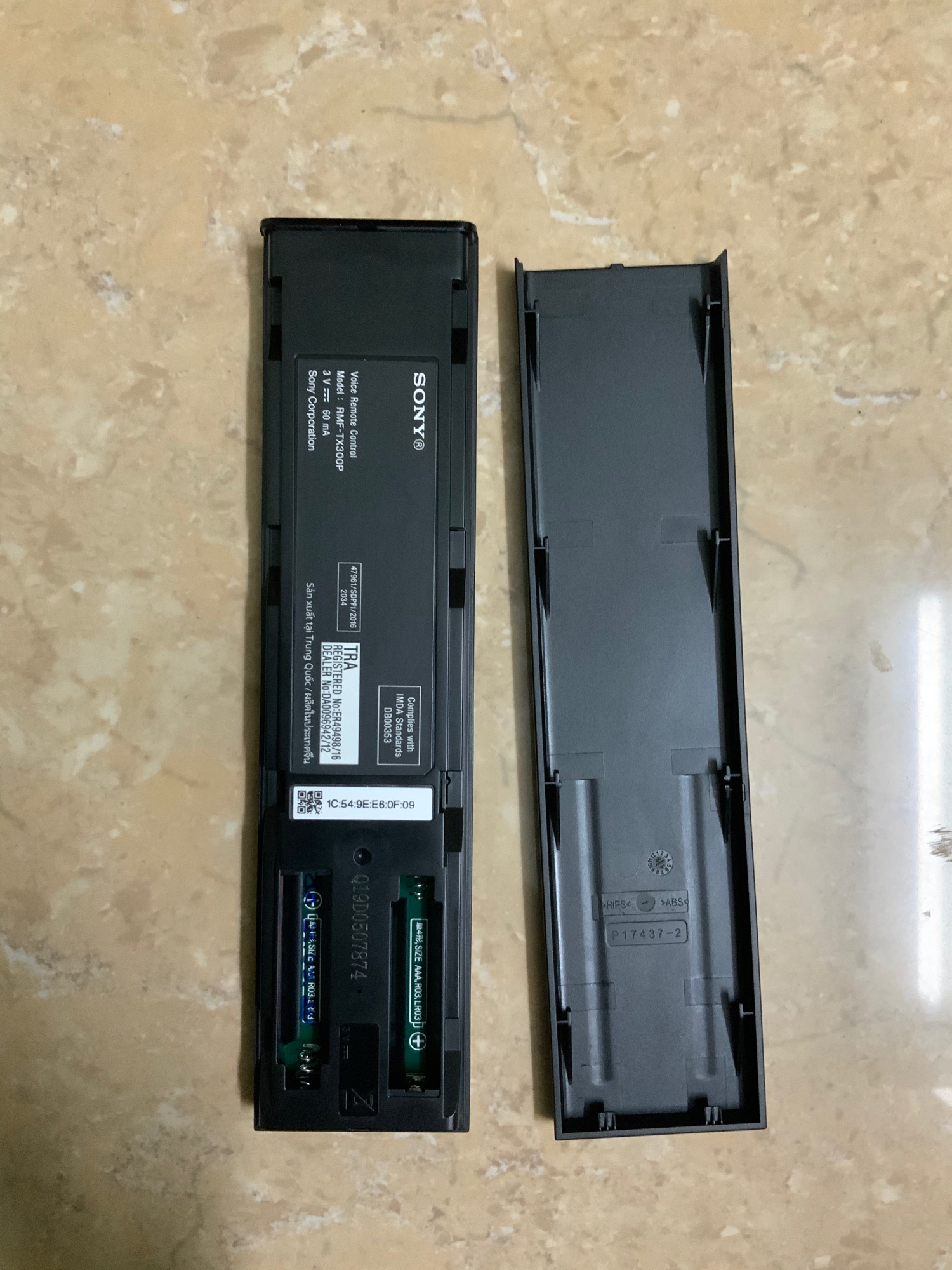 Điều khiển tivi led sony giọng nói rmf-tx310p/300p hàng chính hãng