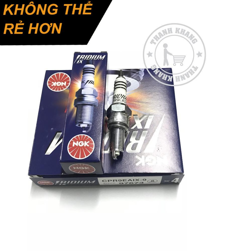 Bugi NGK iridium CPR9EAIX-9 (dòng cao cấp) gắn cho các dòng xe WINNER.... 005000021