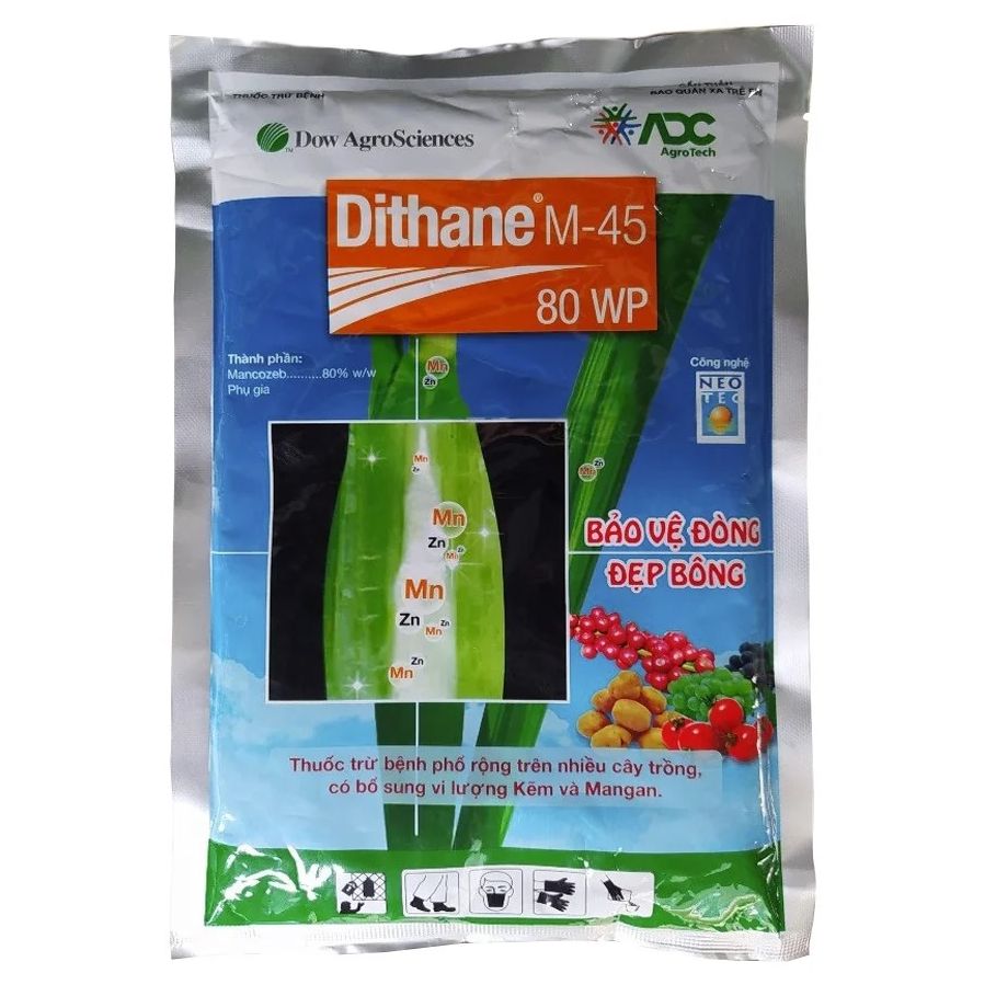 Thuốc trừ bệnh dithane 80wp - mancozeb giúp phòng trừ nấm bệnh rộng