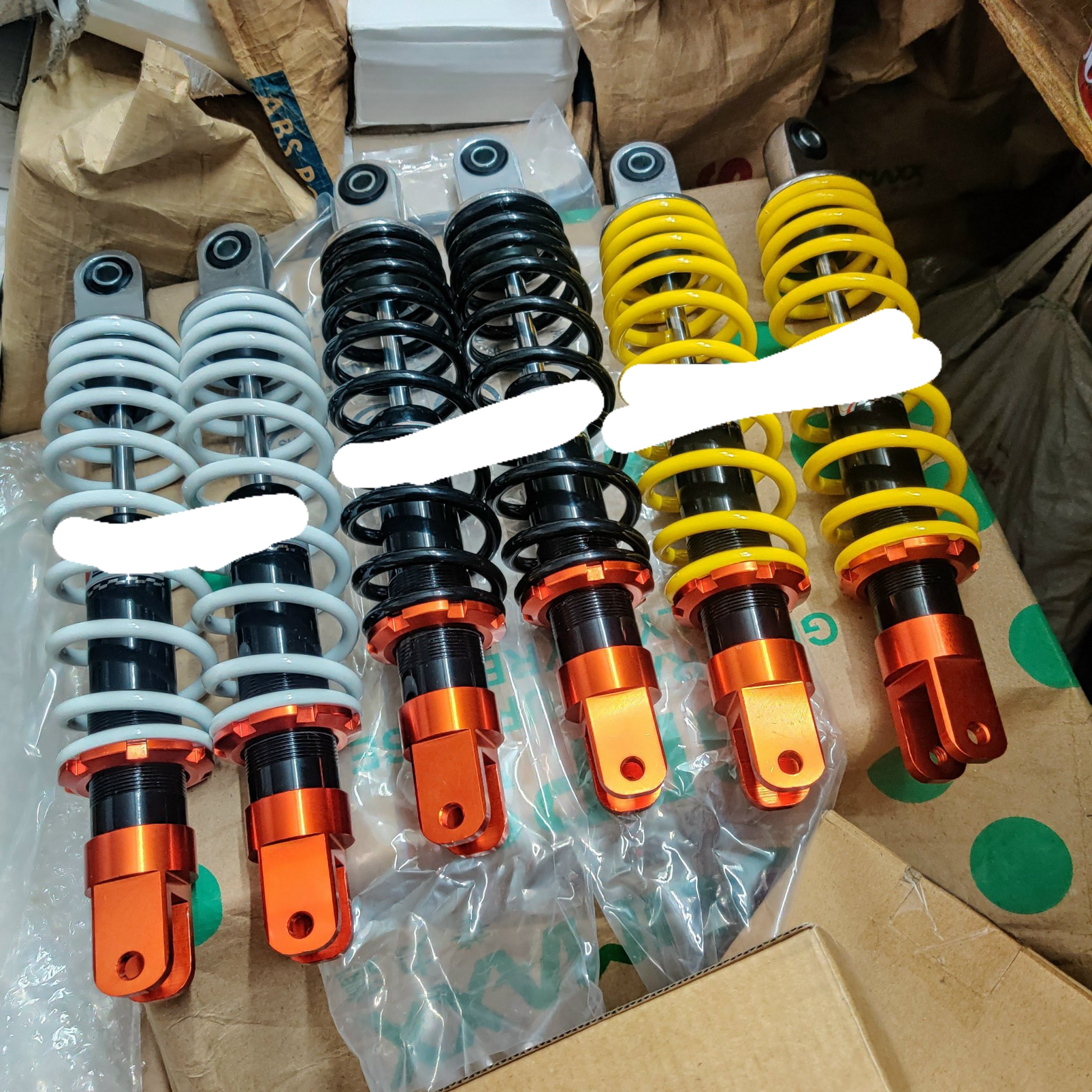 Phuộc nhún sau RCB cho xe tay ga Ab Nouvo 4 5 6 Hayate Impulse NVX PCX ...