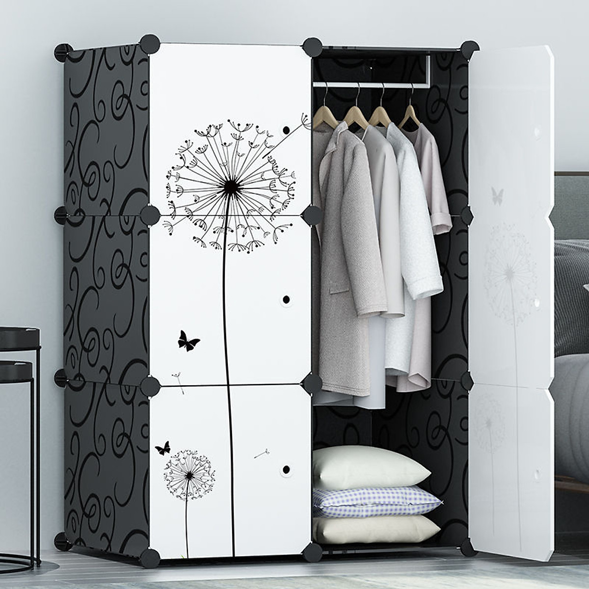 (MẪU MỚI VỀ) TỦ NHỰA GHÉP 6 Ô ĐA NĂNG ĐỰNG ĐỒ TIỆN LỢI (CHỌN THEO PHÂN LOẠI)