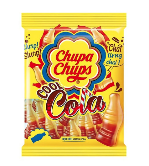 Kẹo Dẻo Hương Cola Cool Cola Chupa Chups Dây 8 gói x 24g