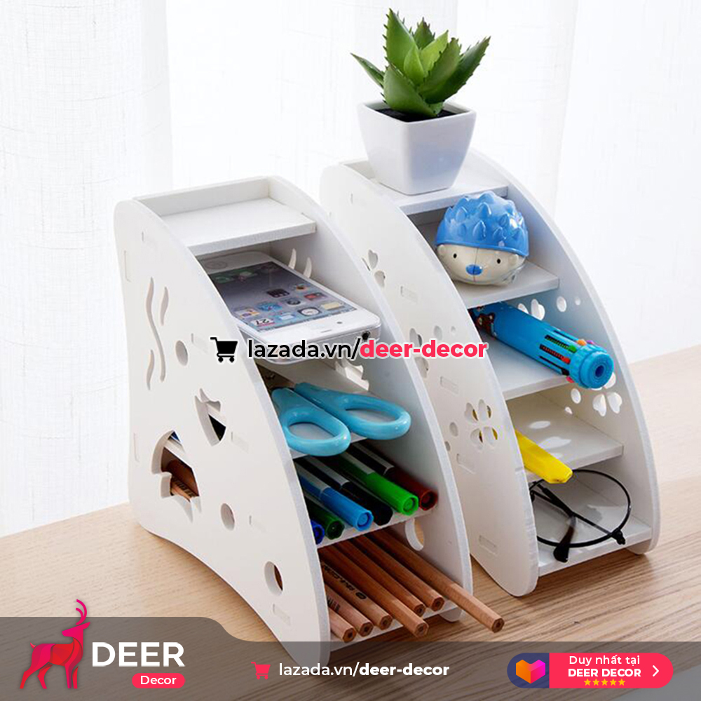 Shelf for remote household items multi-purpose-deer decor
