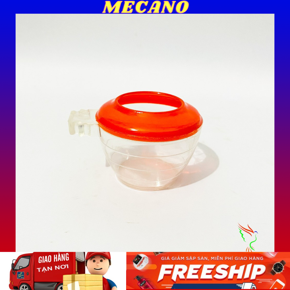 Cóng ăn đỏ chào mào MECANO chất liệu nhựa mica giá rẻ họa tiết siêu đẹp