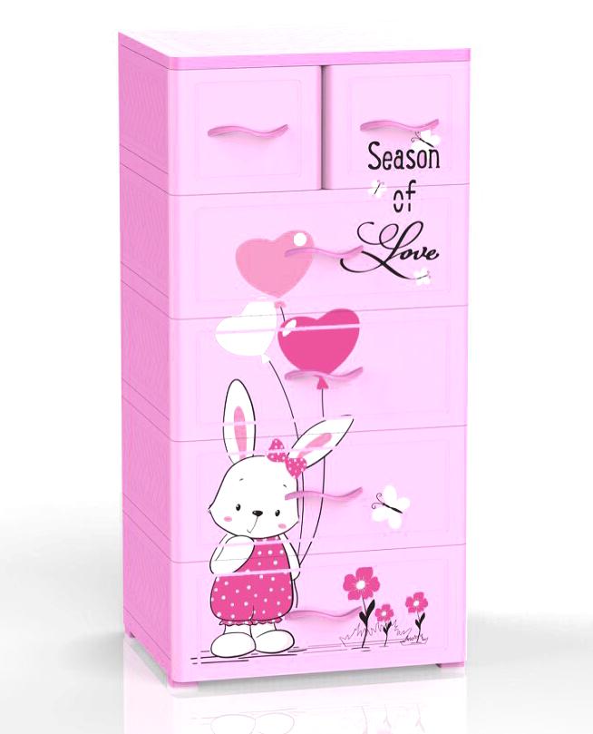 TỦ NHỰA 5 TẦNG 6 NGĂN ĐẠI ĐỒNG TIẾN - THỎ CON