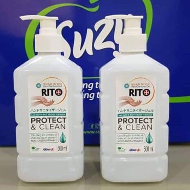 Gel rửa tay khô rito chất lượng nhật bản 500ml