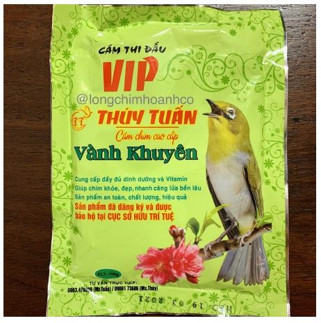 Cám Thuý Tuấn vành khuyên thi đấu vip cao cấp