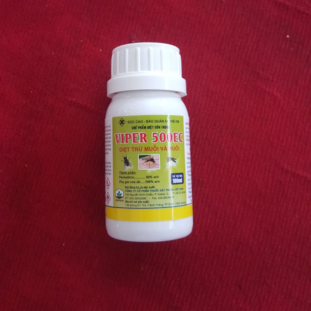 Viper 500EC diệt côn trùng ruồi muỗi