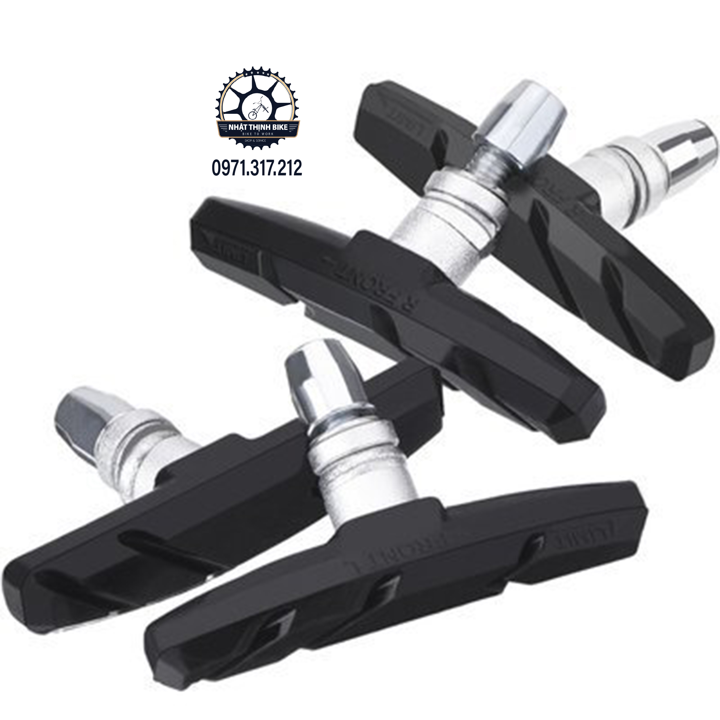 Má phanh xe đạp má phanh v brake type hàng tốt