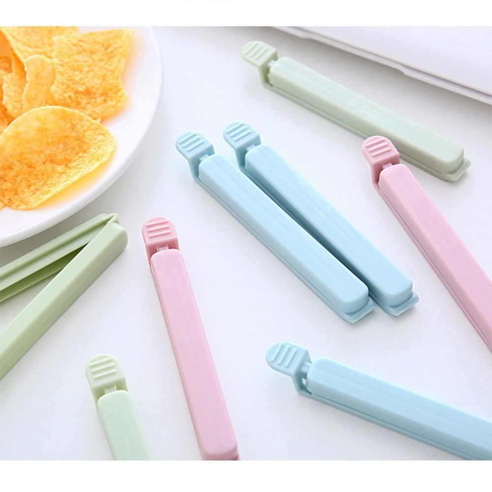Hot-selling household goods Thanh Dài Kẹp Miệng Túi Thực Phẩm - Gia Vị - Bim Bim ( Bảo Quản Thực Phẩm )