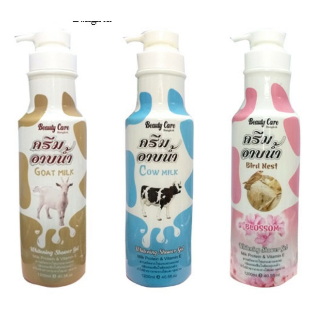 Sữa tắm trắng da beauty care 1200ml thái lan