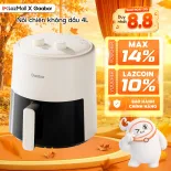 Gaabor Nồi chiên không dầu 4L AF-40M01A 1300W điều chỉnh nhiệt độ hẹn giờ chiên nướng ít dầu - Bảo hành 12 tháng [L]