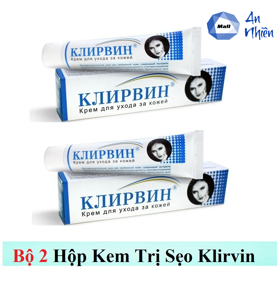Bộ 2 kem làm mờ sẹo klirvin cream nga 25g cao cấp- mẫu mới