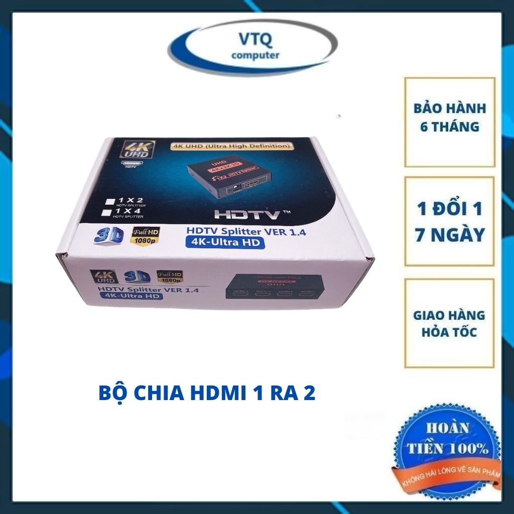 Bộ chia hdmi 4k khuếch đại tín hiệu công suất 3d tách hdcp 1080p 1 vào 2 ra✔ bộ chia hdmi 1 ra 2 – hdmi splitter