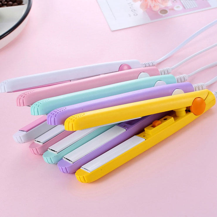 Máy uốn tóc kiêm duỗi tóc mini