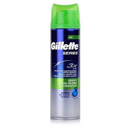 Gel cạo râu Gillette Series Sensitive Skin 198g