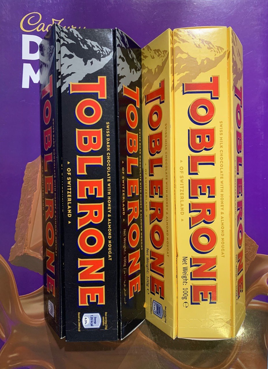 Socola Toblerone 100g
