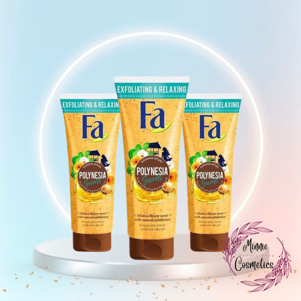 Sữa tắm tẩy da chết fa polynesia - đức