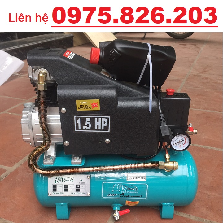 Máy nén khí có dầu liền trục romano rm 4212 1hp