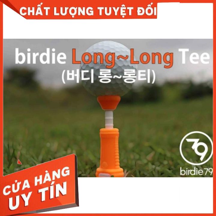 Combo 02 Tee Golf Silicon Chơi Golf Có Thể Điều Chỉnh Chiều Cao Mọi Địa Hình Thương Hiệu Birdie Long Tee