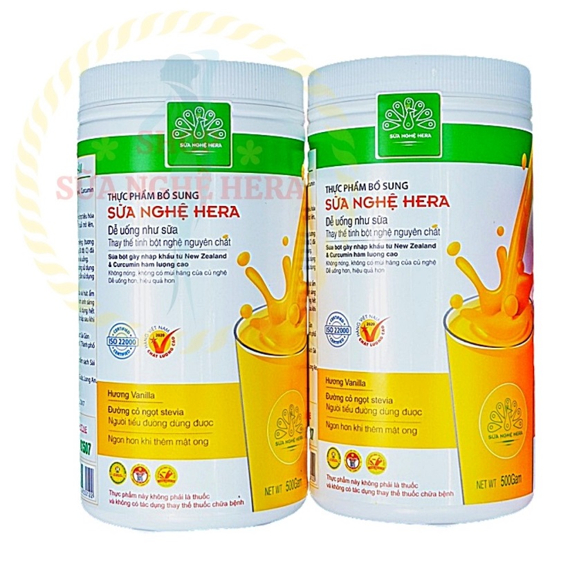 Sữa nghệ hera 500g