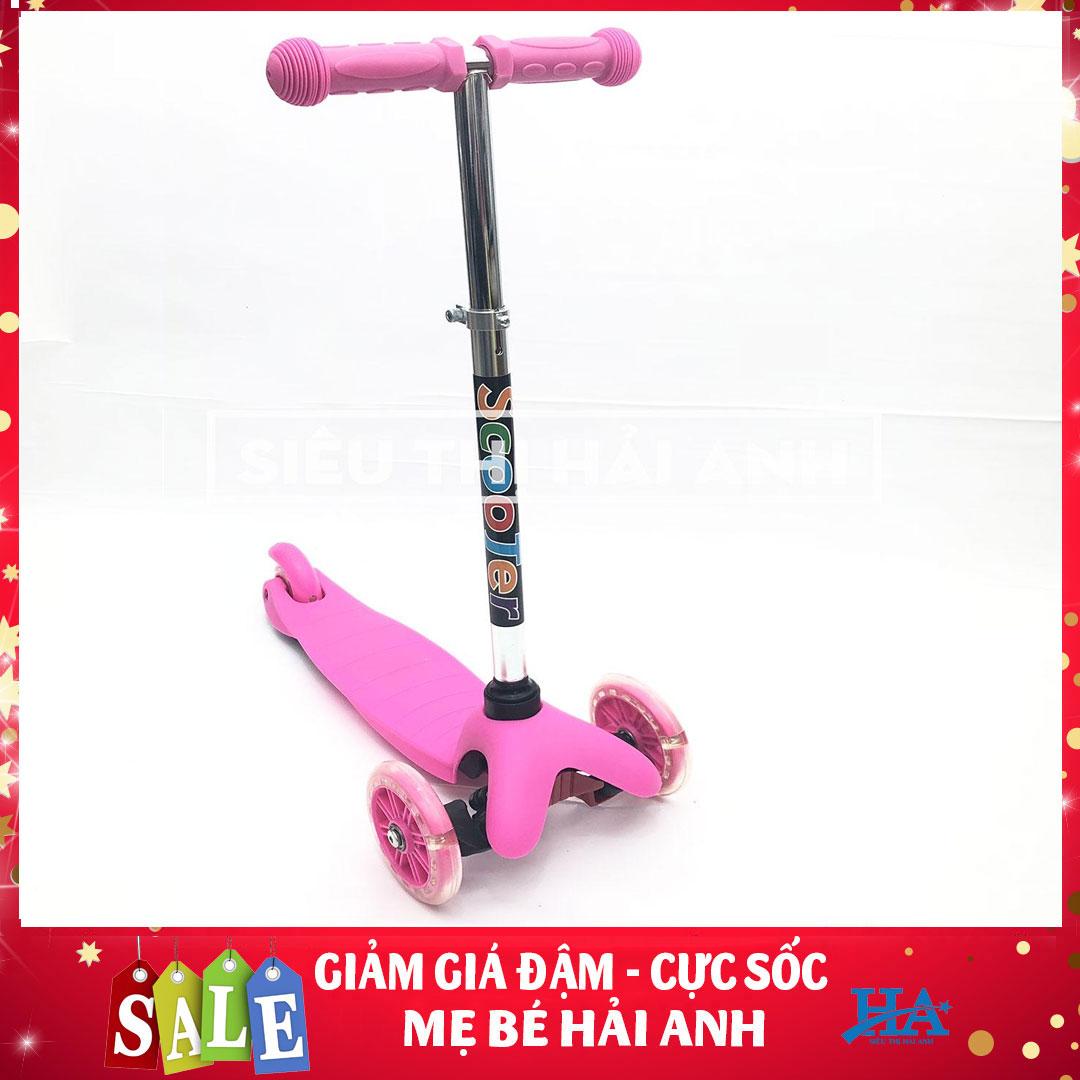 Xe trượt scooter cho bé yêu có 3 bánh phát sáng - gdtruong20