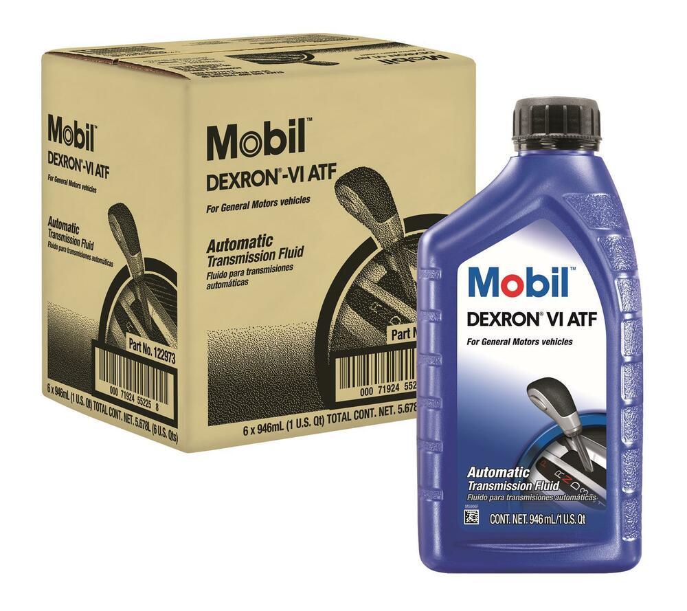 [HCM]Combo Thùng 6 chai Dầu hộp số tự động cao cấp Mobil Dexron VI ATF 1L USA 946ml