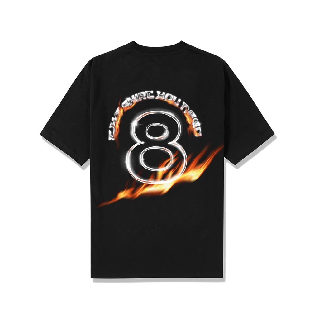 Áo thun tsun 8-ball tee - black - unisex