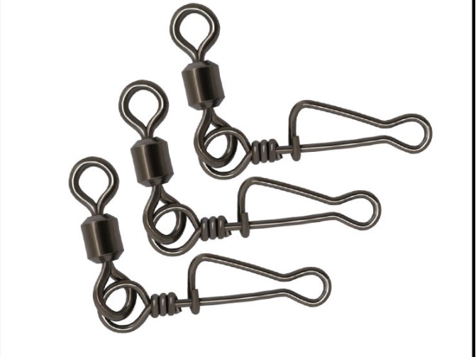 Combo 50 chiếc khóa số 4, đầu nối,khóa link trơn, phụ kiện câu cá