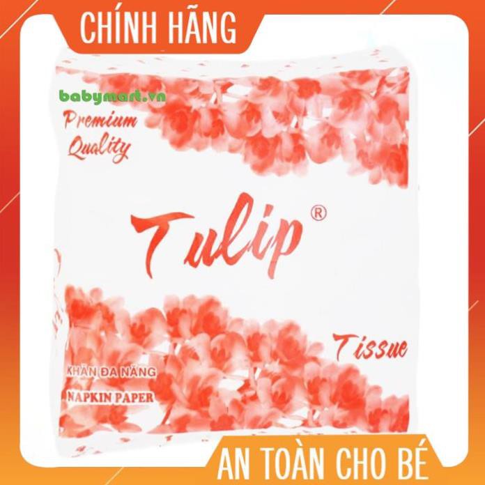 Giấy vuông tulip dùng vệ sinh cho bé
