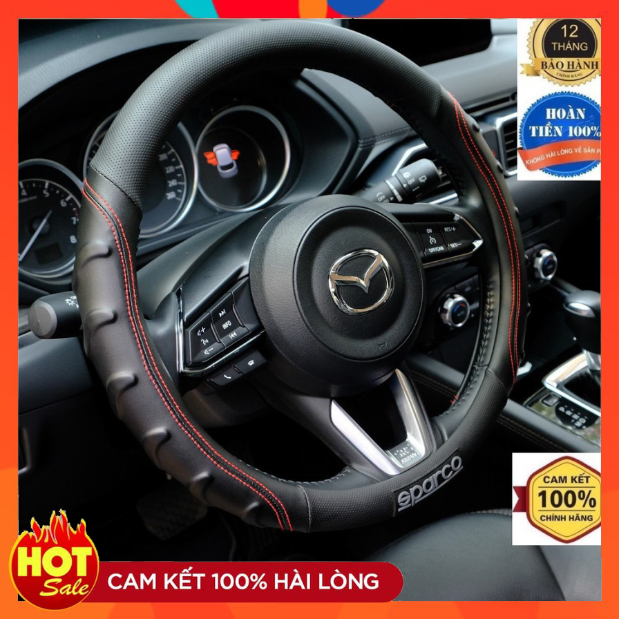 Bọc vô lăng Sparco - hàng chính hãng Italia 100%